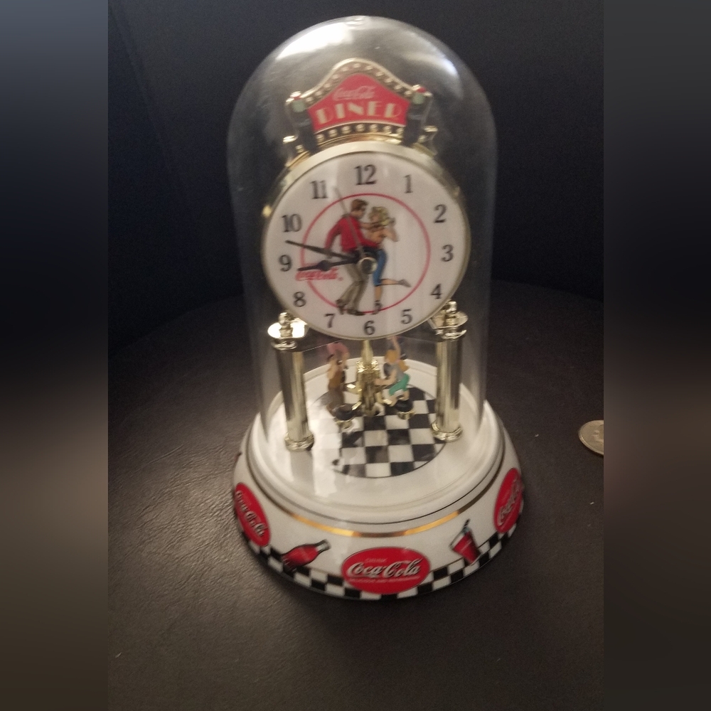 Coca cola clock
